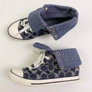 Coach Bonney High Top Sneakers Woman Shoes Size 7.5